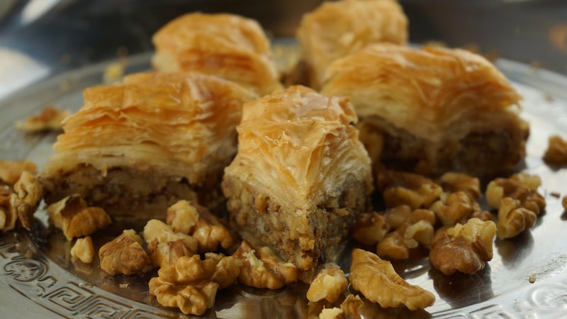 Pistachio and Honey Baklava